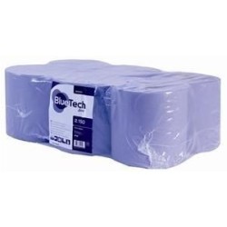 Bluetech 2 Ply Blue 20cm x 150m Perforated 429 sheets (Pack Of 6)