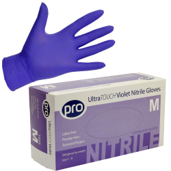 Violet Nitrile Powder-Free Gloves UltraTOUCH (Case of 2000)