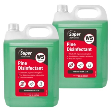 Pine Disinfectant (Case of 2 x 5-Litre Bottles)