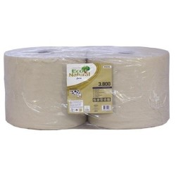 Eco Natural 3 Ply Wiping RollS