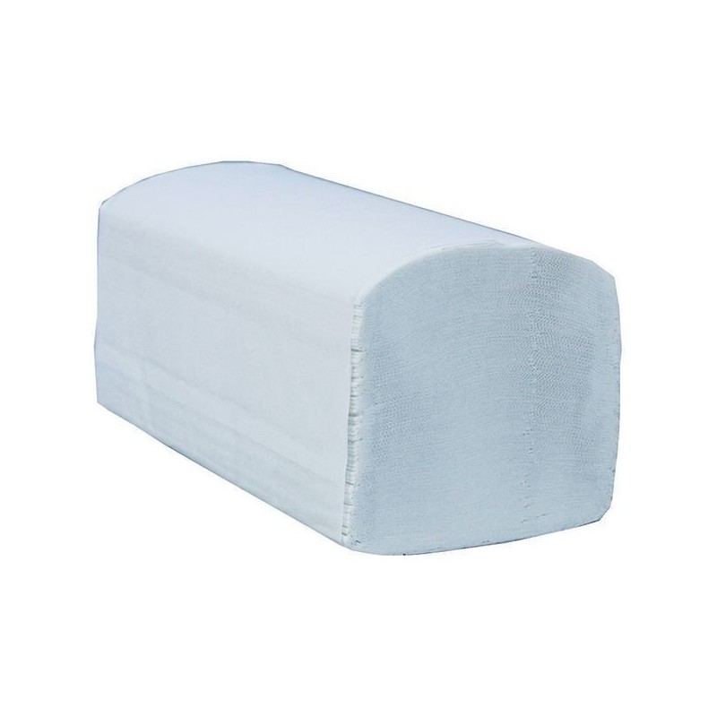 V fold 2 ply White Pure Pulp Easipull