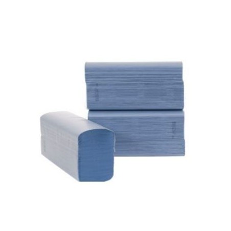 Z-Fold 1 ply Blue (recycled) Paper Towels